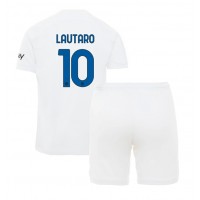 Inter Milan Lautaro Martinez #10 Replica Away Minikit 2023-24 Short Sleeve (+ pants)